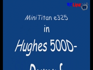 MiniTitan e325 im Hughes 500D- Kleid