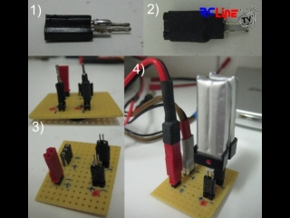 AFTER >: Stecker fr Blade mCX Lipo's selber bauen