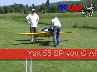 AFTER >: Yak 55 SP auf dem RCLine Usertreffen