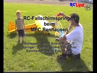 RC-Fallschirmspringen