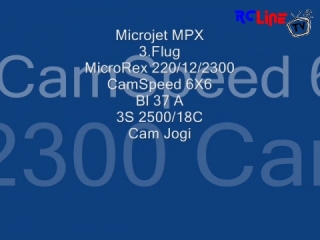 Microjet MPX 3. Flug