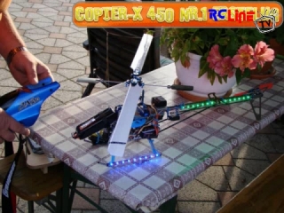 Erstflug Copter-X 450 Nr. 1 mit Flymentor