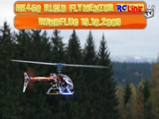 HK450 Rigid mit Flymentor ertser Rundflug