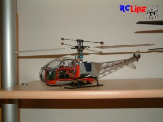 DANACH >: Walkera 5#4 Single Rotor Umbau