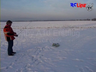 Baby A10 Warzenferkel Erstflug