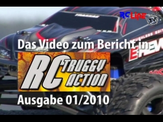 RC-Truggy-Action: Traxxas E-Revo von Multiplex