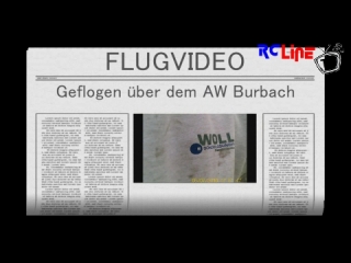 Hektisches Flugvideo ber dem AW Burbach