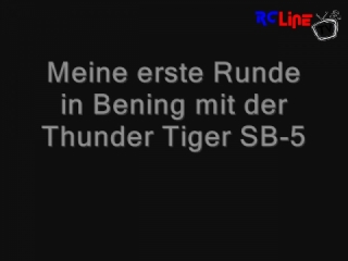AFTER >: Meine erste ausfahrt mit der Thunder Tiger SB-5
