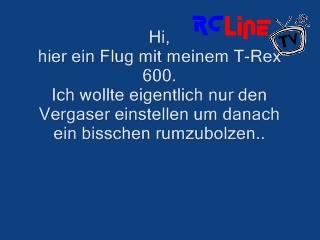 < DAVOR: Einstellflug T-Rex 600 mit kleinem Crash