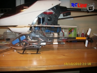 T Rex 250 mit Hornet Dynamic SemiScalebody