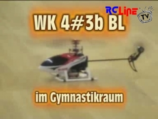 Flug im Gymnastikraum