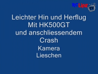 DANACH >: Letzer Flug (vorletzter) HK500GT