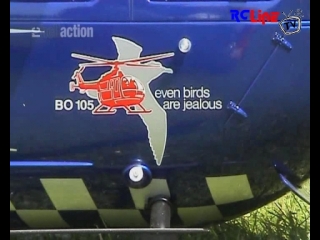 < DAVOR: RC-Heli-Action: BO-105 CBS