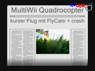 < BEFORE: Kurze Flug mit MultiWii Quadrocopter + crash