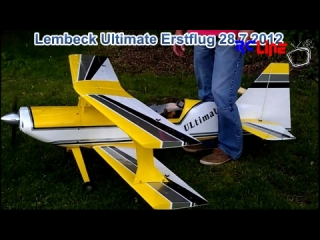 AFTER >: Erstflug Lembeck Ultimate 1,80Meter mit DA50