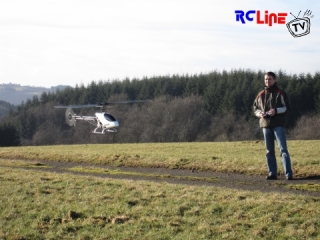 Erstflug mit dem 600er T-Rex