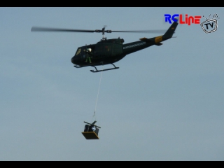 Bell UH-1D mit Aussenlast
